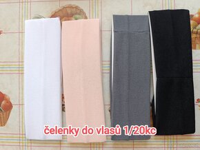 Různé šály , čelenky, šátky a čepice - 6