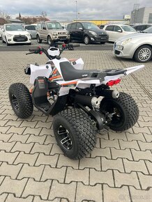 Dětská čtyřkolka FUN 125cc 3G8 - bílo oranžová - 6