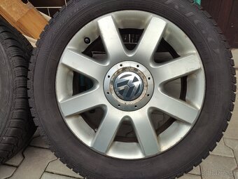 Alu kola 5x112 r16 oiriginal vw 205/55/16 - 6