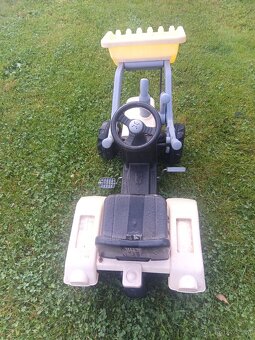 Dětský šlapací traktor s radlicí, - 6