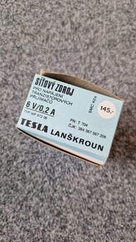 Prodám nový TESLA data recorder KP311 + TESLA síťový zdroj - 6