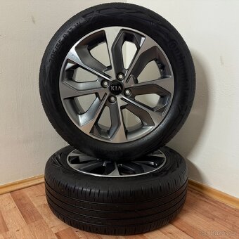 ZÁNOVNÍ KIA STONIC 4x100 R17 ET50+LETNÍ 205/55R17 6mm - 6
