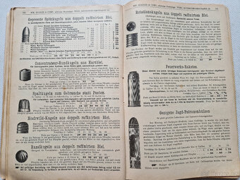 Starý katalog ceník 1894 zbraně střelivo myslivecké vybavení - 6