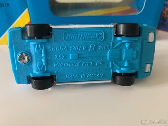 MATCHBOX ŠKODA 130LR -RARITA- bez nápisu -DUCKHAMS- - 6