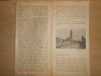 3x stará brožura ŠUMAVA rok 1961 - 1964 - použité -stav foto - 6
