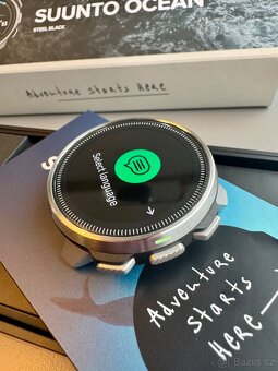 Suunto Ocean Steel Black, stav nových, 18 m záruka - 6