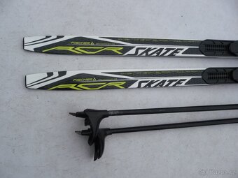 4. běžky FISCHER RCR Skate 152 cm + vazani Salomon SNS + Hol - 6