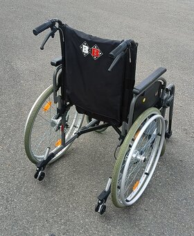 Invalidní vozík bržděný B+B šířka sedu 48cm t3 - 6
