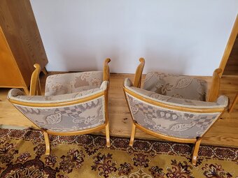 Pohovka a 2 párová křesla - 6