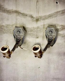 ORIGINÁLNÍ Pár starožitných lampiček - 6