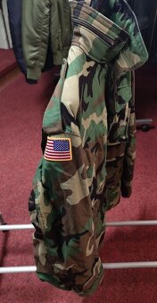 Bunda M65 woodland vel.L/L nenošená USA - 6