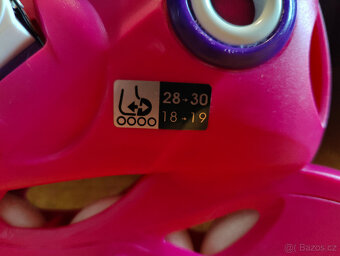 Kolečkové brusle, rostoucí-nastavitelná vel. 28-30 - 6