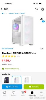 Montech AIR 100 ARGB - White - 6