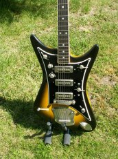 Elektrická kytara Jolana STAR X - prototyp, sběrat. rarita - 6