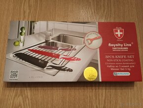 Nové kuchyňské nože a škrabka Swiss - 6