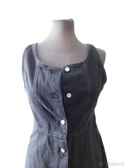 Dámské džínové značkové šaty-Nové-Levis-vel.S - 6