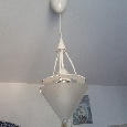Starý mini lustr ART DECO - 6