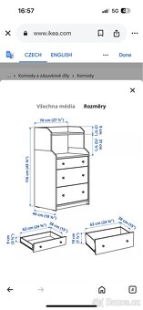 Komoda Ikea Hauga - 6