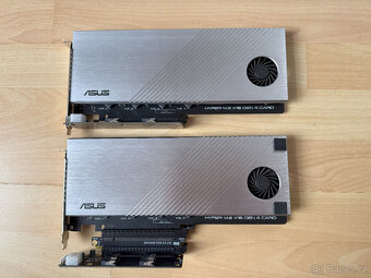 Sada PCIe adaptérů a PLX switche pro zapojení 8 NVMe. - 6
