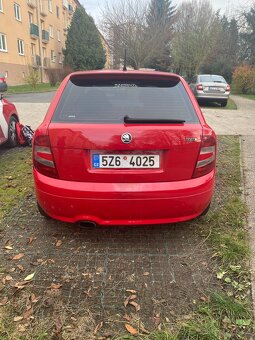 Škoda Fabia RS 1.9 TDI červené barvy - 6