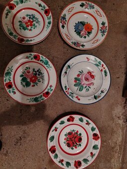 Krásné malované talíře - 6