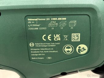 Aku vrtací kladivo Bosch UniversalHammer 18V - 6