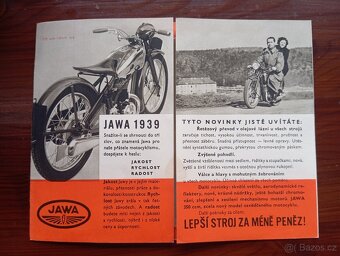 Prodám originál brožuru pro předválečné motocykly Jawa - 6