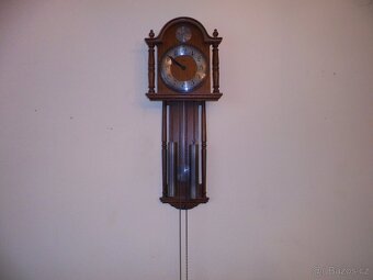 staré, německé závěsné hodiny Hermle - 6