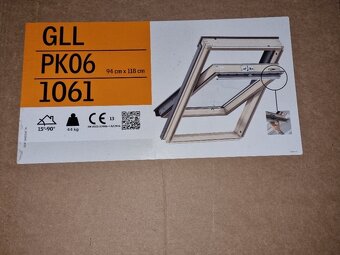 nove Velux okno GLL 1061 PK06 a 2Ks starší okna  1ks NOVÉ - 6