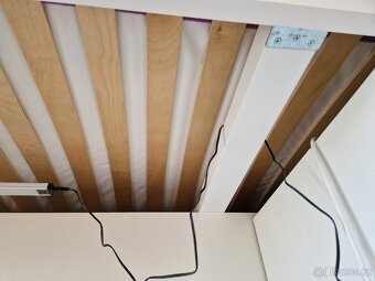 Patrová postel se skříni a stolem.. - 6