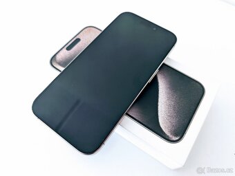 Apple iPhone 15 PRO 256GB Titan jako NOVÝ - 6