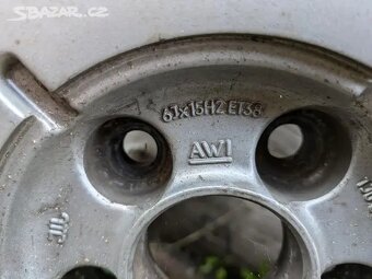 ALU kola wolsvagen golf IV, R15 - 6