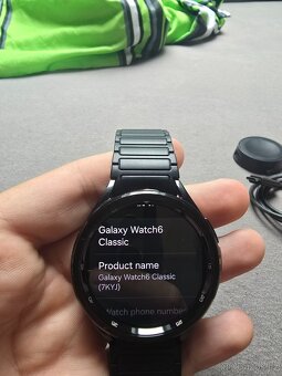Samsung galaxy watch6 classic 47mm LTE (stav A+) - 6