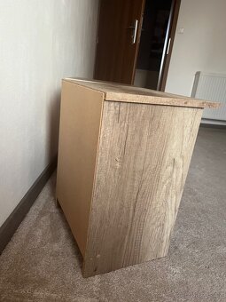 Noční stolek IKEA dub - 6
