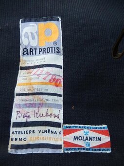 Tapiserie netkaná, originál ART PROTIS, Božena Kubová - 6
