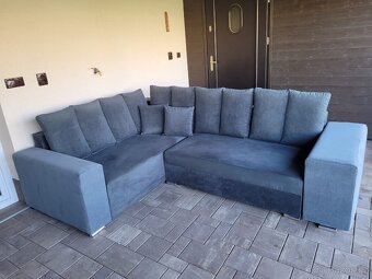 Zánovní rohová sedací souprava - 6