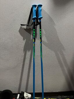 Set lyže Head 117cm+boty Rossignol 215+Leki 95cm - 6