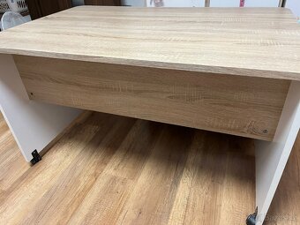 Dětská vyvýšená postel se stolem - 90x200 - 6