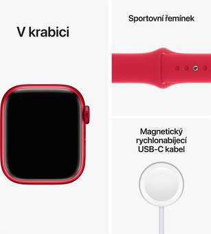 Apple Watch 8 GPS 45mm RED - 6