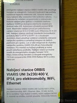 Nabijeci stanice VIARIS UNI 3x230/400, Wifi - 6