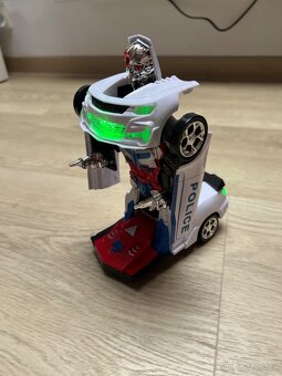 Transformers Robot + policejní auto, vůz - 6
