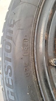 Sada disků Opel 17" 5x115 zimní pneu 225/50 R17 5-7mm Astra - 6
