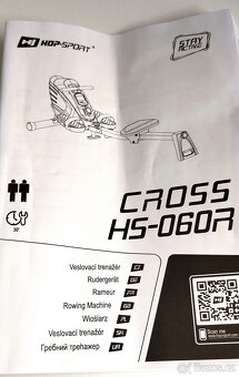 Veslovací trenažér Hop-Sport HS-060R Cross - 6