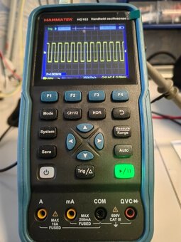 Hanmatek HO102 dvoukanálový osciloskop 100 MHz - 6