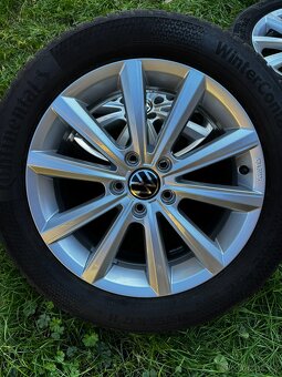 Originál alu kola VW Passat 5x112 R17 zimní - 6