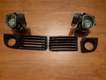 AUDI A8, S8 D2 - mřížky + mlhovky do nárazníku - 6