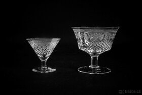 Nápojový servis, broušené sklo, Karolinka 1911 - 6
