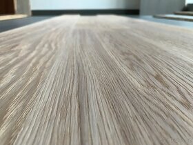 Třívrstvá dřevěná dubová podlaha olej OSMO odstínu Porcelain - 6