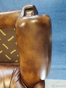 Chesterfield. Originál z Anglie. Top stav. - 6