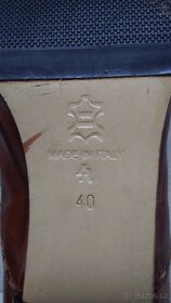 Kožené lodičky vel. 39/40 - 6